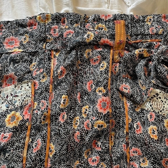 Isabel Marant Silk Patchwork Art to Wear Floral Printed Mini Skirt medium - Picture 6 of 7